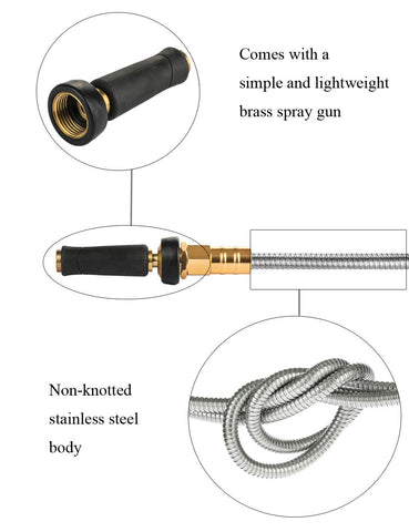 Rosy Earth adjustable spray patterns demonstrate versatility from mist to jet for various tasks.