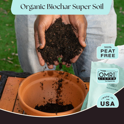 Close-up of fluffy Rosy Soil texture rich in beneficial microbes