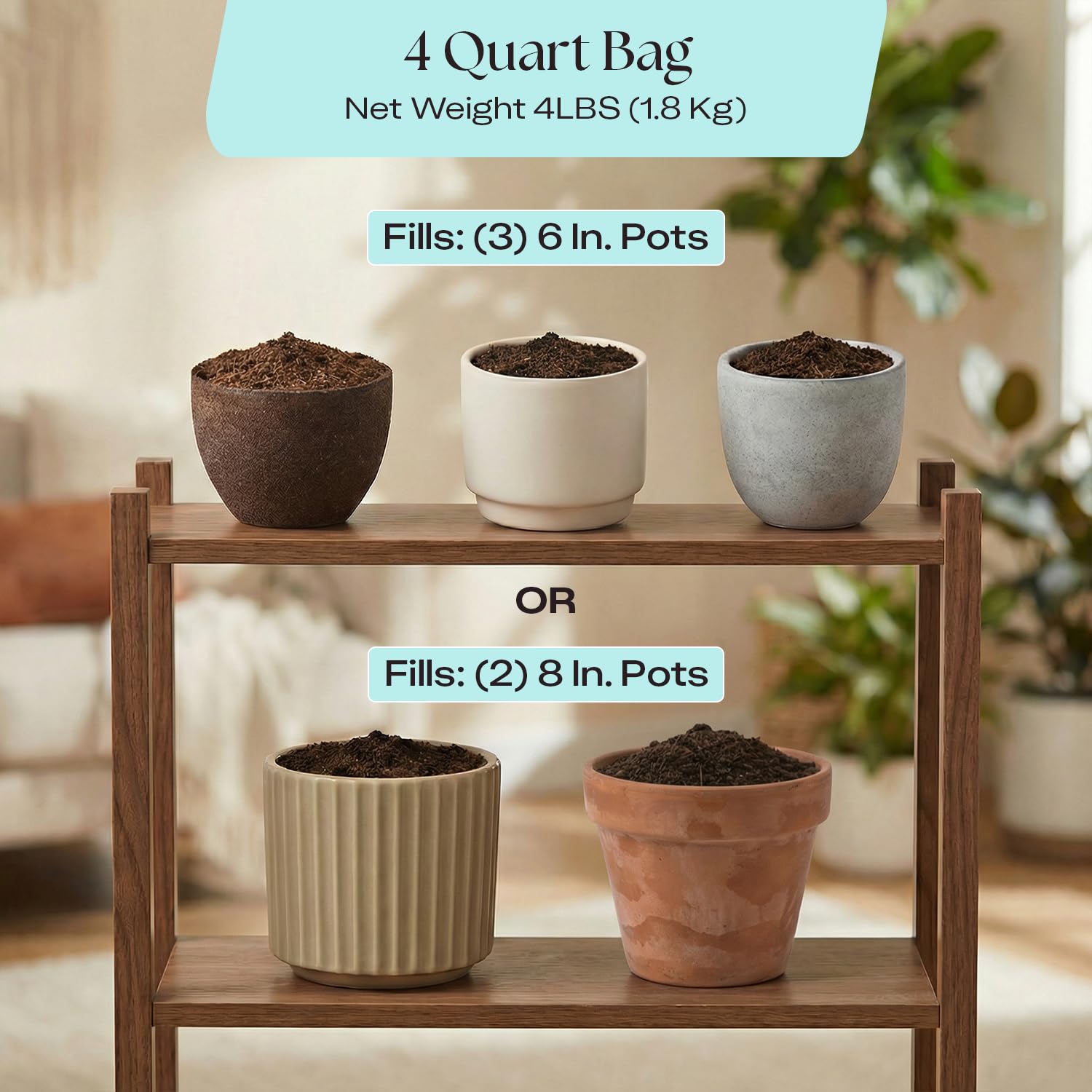 Peat-free Rosy Soil label emphasizes eco-friendly gardening