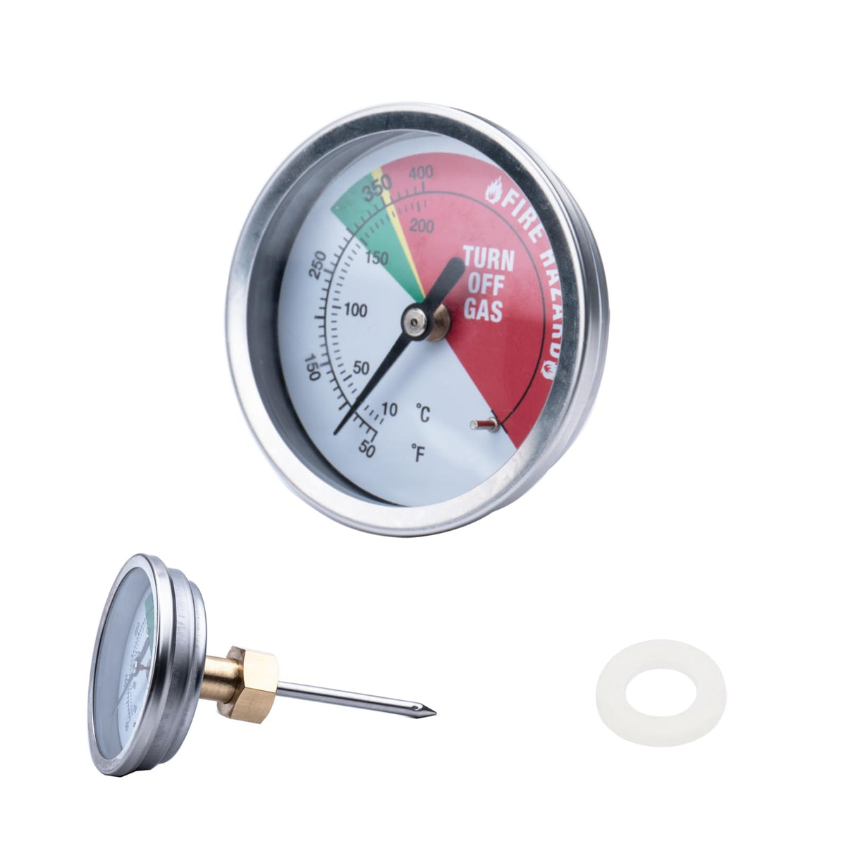 Rosyquarz 5070 fryer thermometer dial face for precise oil temperature readings