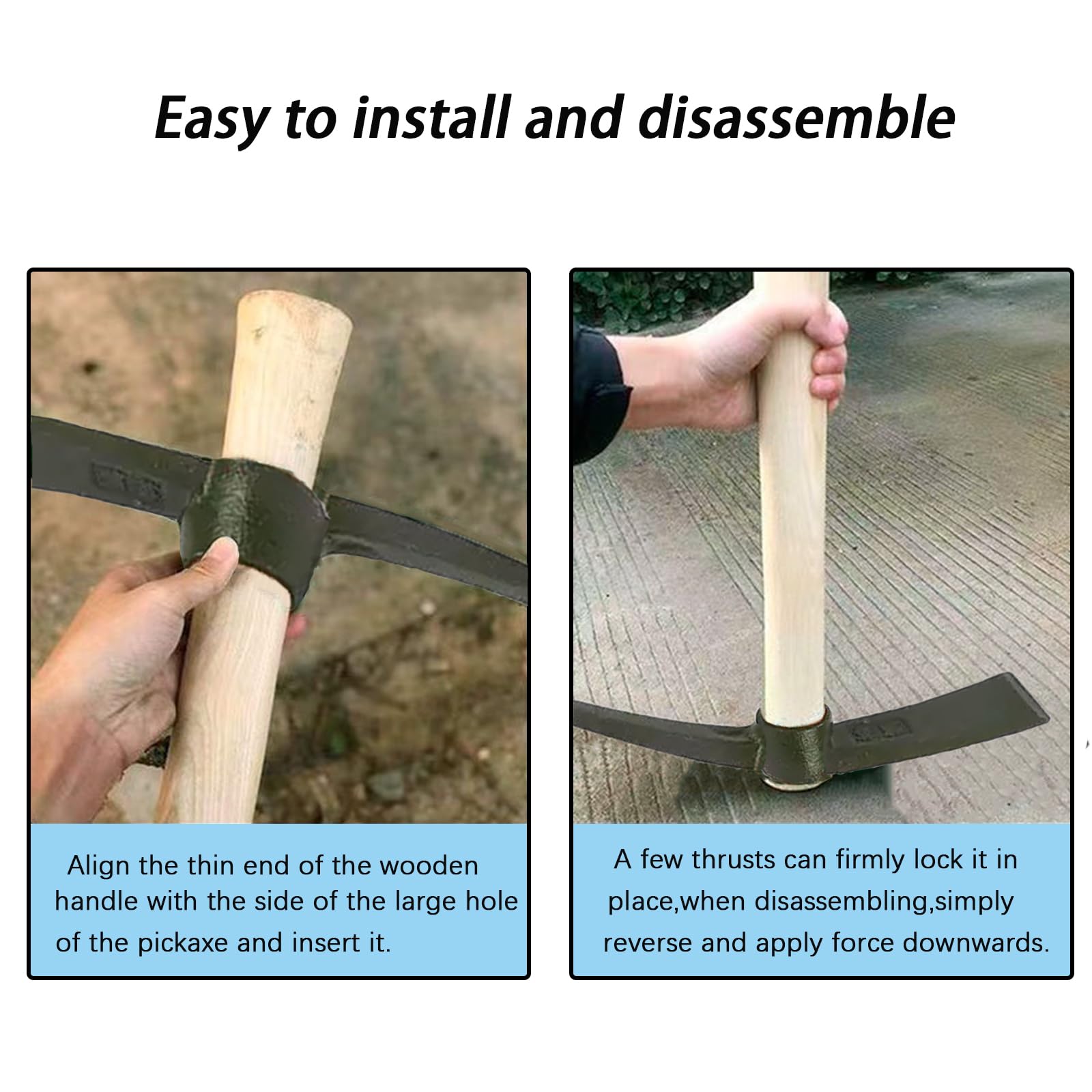 rosyquarz ideal for gardening, prospecting, and camping tasks