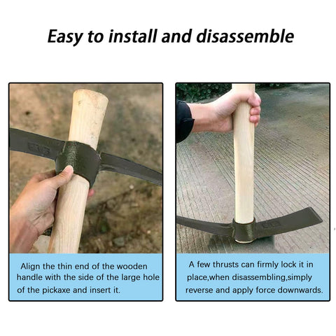rosyquarz ideal for gardening, prospecting, and camping tasks