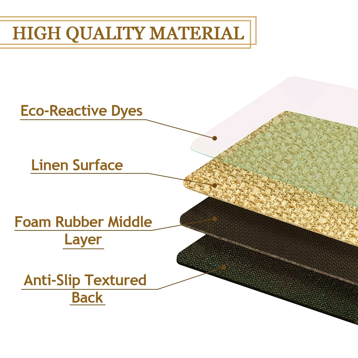 Roszwtit mat cleans easily with hose rinse or light scrubbing