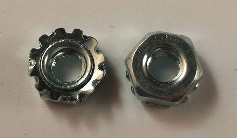 Rotary Walker blade hub set shown, ready for simple mower maintenance tasks.