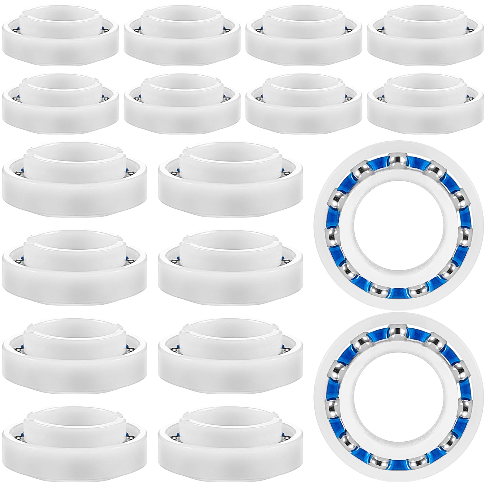 Rotatingpals C60 bearing pack close-up showing replacement parts for Polaris wheels for smoother operation.