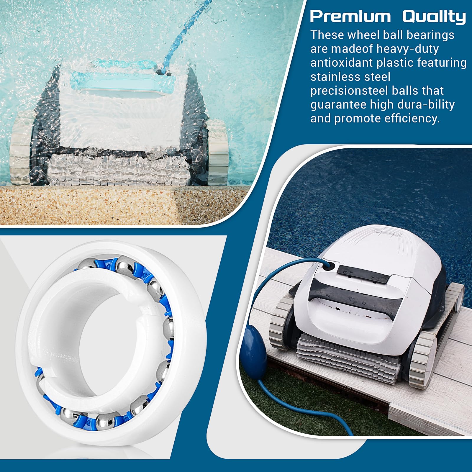 Rotatingpals durable replacement parts kit ready for easy maintenance and longer wheel life.