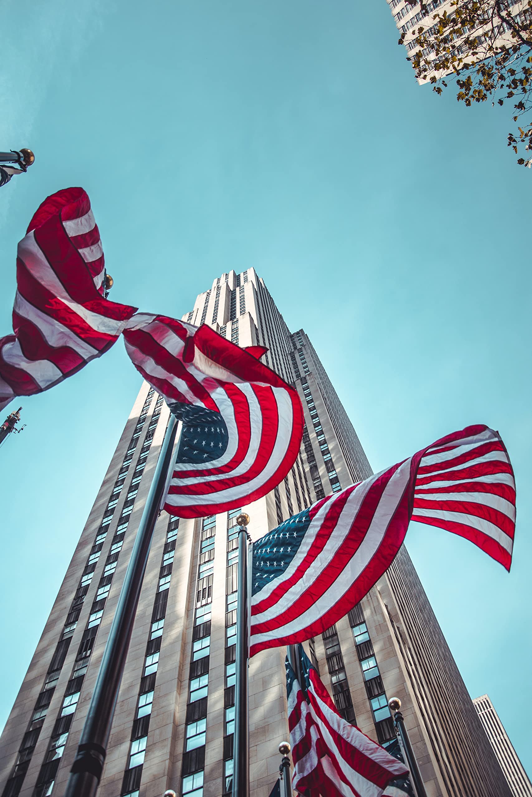 ROTERDON patriotic gift idea featuring a classic outdoor American flag.