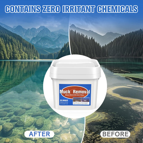 ROTIAH organic waste breakdown removes muck from sediments