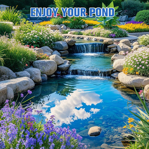 ROTIAH treats up to 20000 sq ft of pond area
