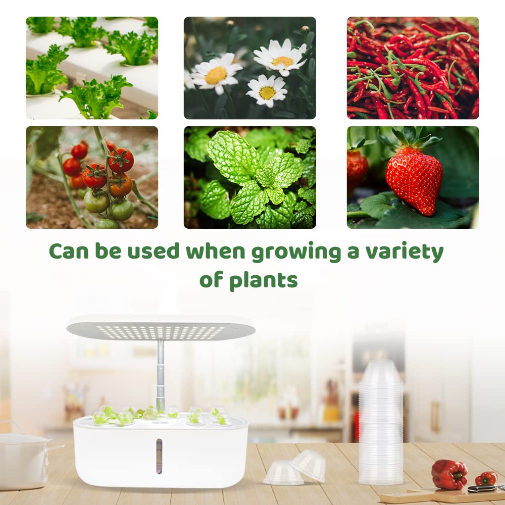 Roucerlin grow basket cover lid supports efficient indoor germination