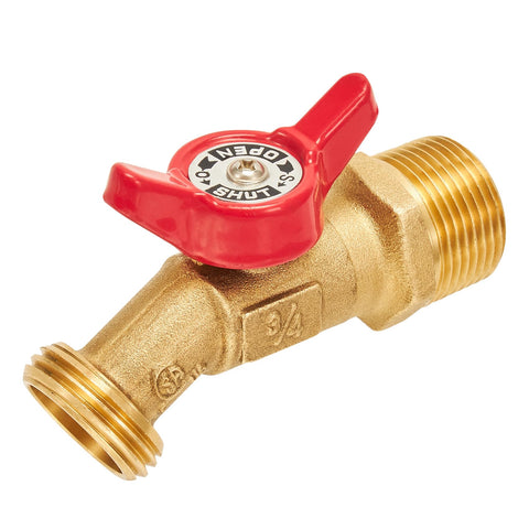 RouLiPouLi 3/4 NPT and 3/4 GHT thread spigot connection.