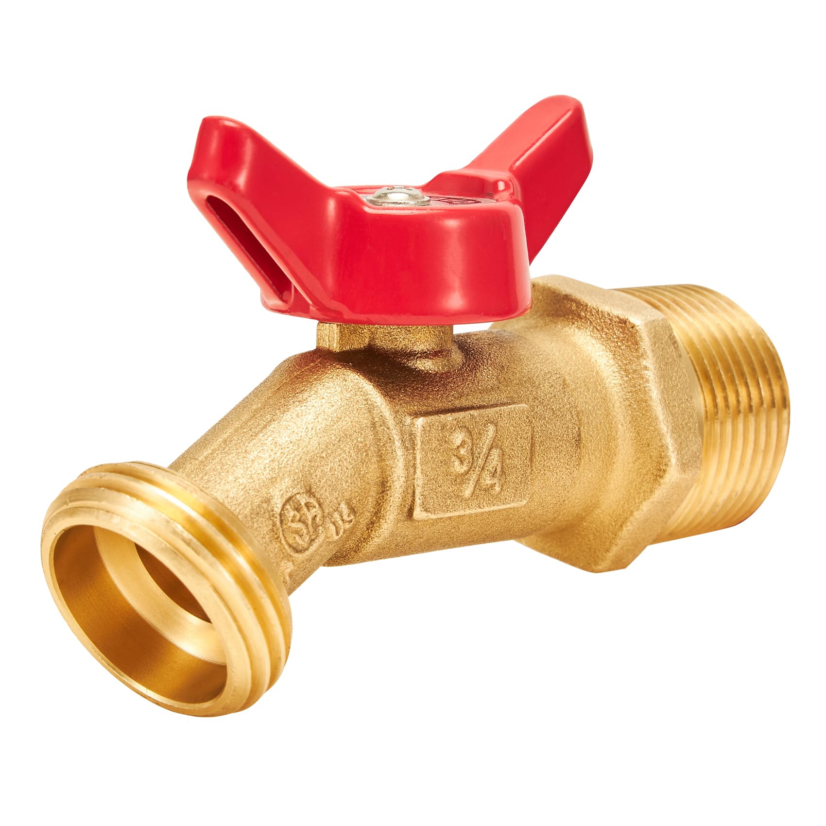 Close-up of RouLiPouLi brass construction showing rust-proof durability.