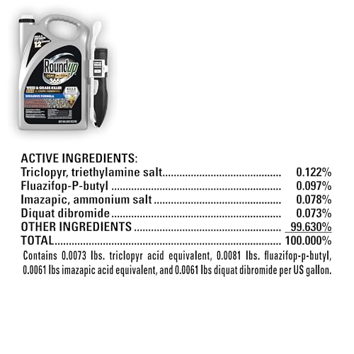 Roundup Dual Action 365 kills weeds along sidewalks for a clean, uniform appearance.