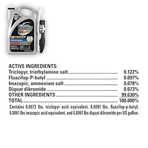 Roundup Dual Action 365 kills weeds along sidewalks for a clean, uniform appearance.
