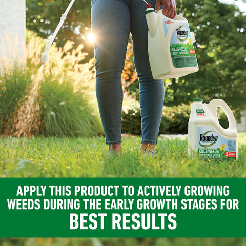 Roundup For Lawns₁ weed list guide helps homeowners identify invaders.