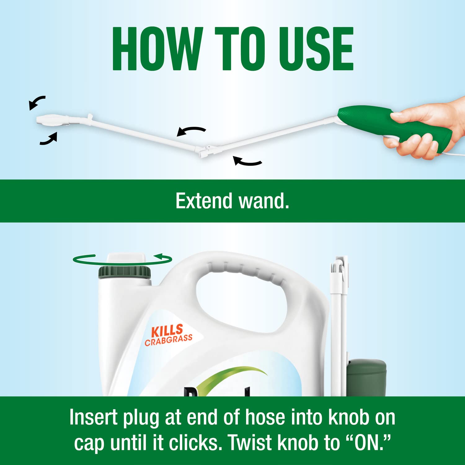 Roundup For Lawns₁ supports fescues and zoysiagrass in weed control.