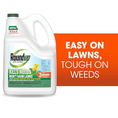 Roundup For Lawns₁ ready-to-use bottle for northern grasses.