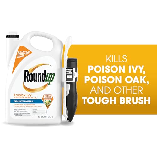 Close-up label highlights the product's weed-killing scope and targets.