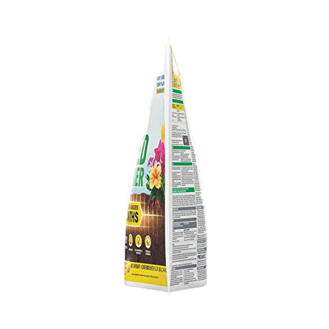 Roundup Weed Barrier Granules watered to activate weed protection.