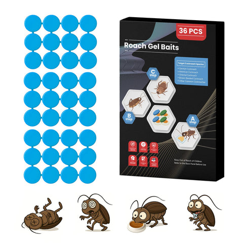 Routade roach gel bait station close-up highlighting strong attraction for indoor control.