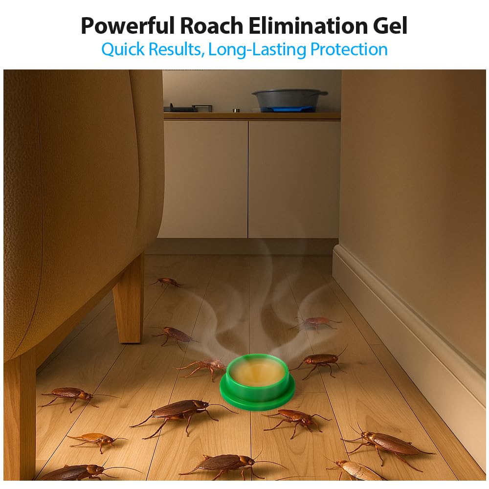 Routeade double-sided adhesive tape for easy bait placement.
