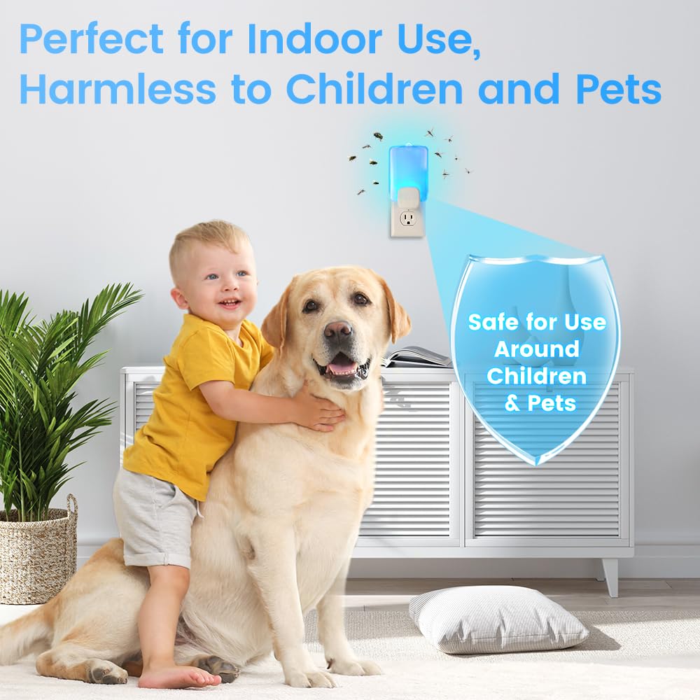 ROUTADE odorless, pet-safe refills—safer option around children and pets.