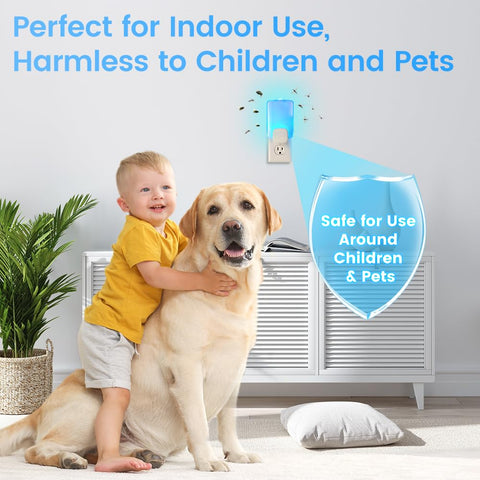 ROUTADE odorless, pet-safe refills—safer option around children and pets.
