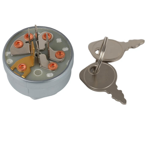 ROVIKE ignition switch for Bobcat 128010, wiring harness visible for easy replacement