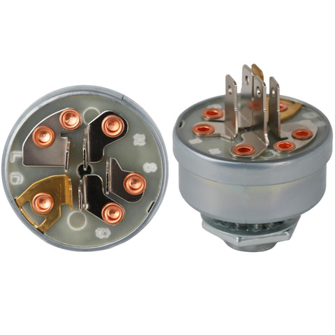 ROVIKE ignition switch for Exmark 543070, deck-side connection, supports quick maintenance