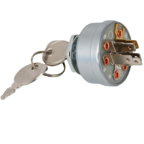 ROVIKE ignition switch for Troy-Bilt 1754250, close-up on terminals for ignition repairs