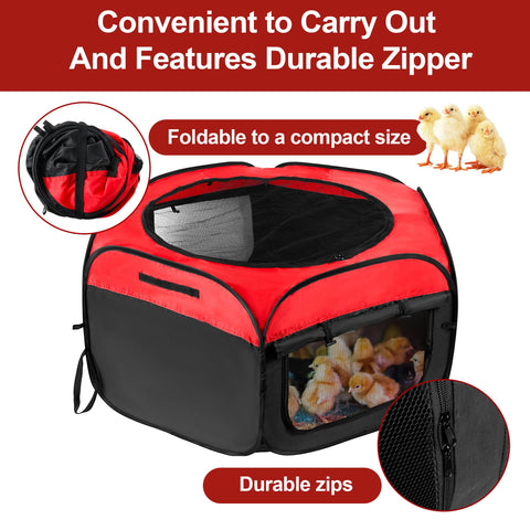 ROVOCLO ventilated-design emphasizes airflow and comfortable climate for young birds.