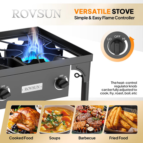 ROVSUN CSA-listed regulator delivers safe, controlled heat for reliable cooking