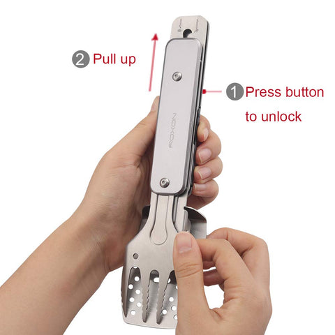 Roxon 4 in 1 tool fork ready for precise turn and lift