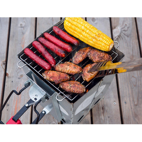 Royal Gourmet bag-friendly storage-ready chimney starter for picnics