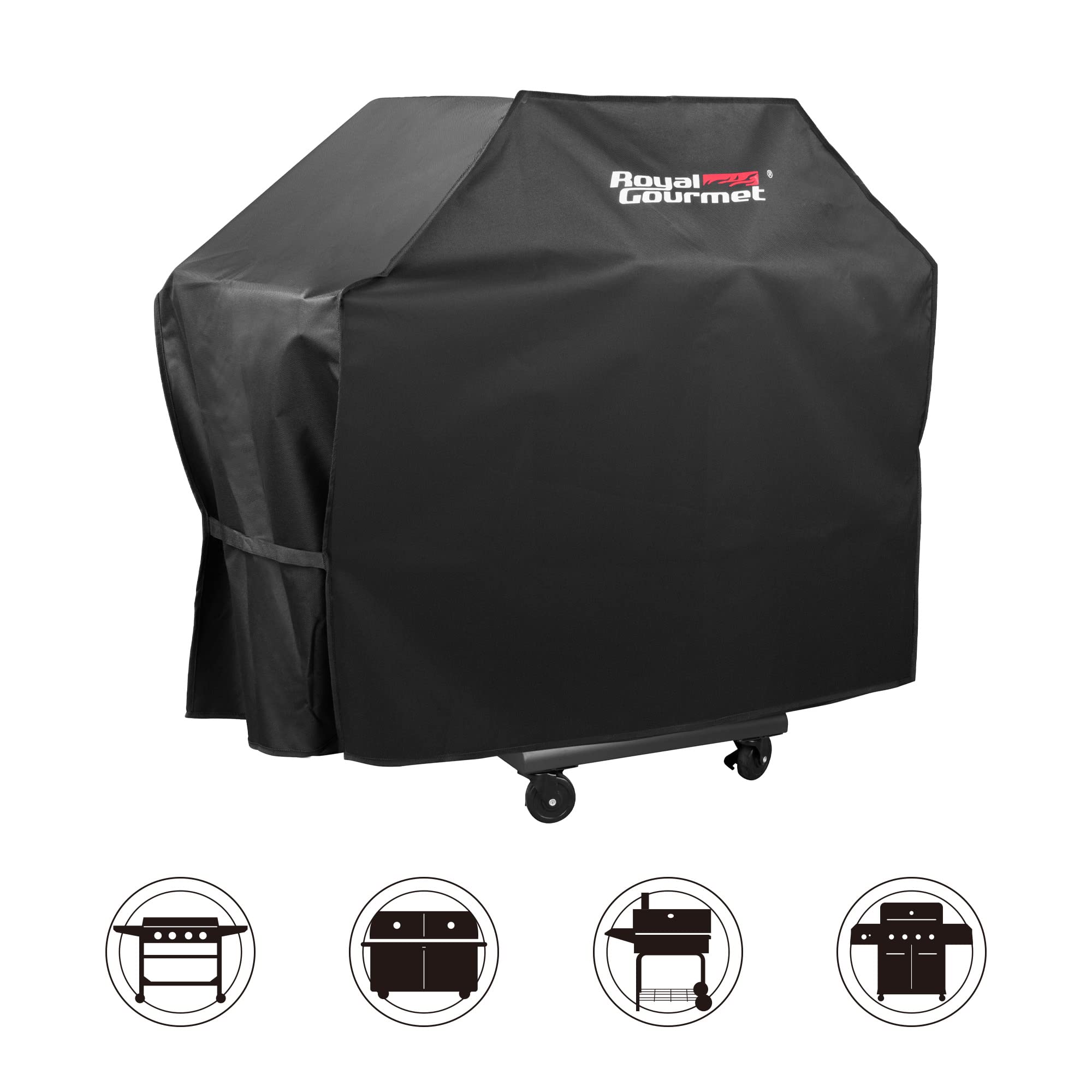 Royal Gourmet CR5402 cover providing weather protection from rain and sun