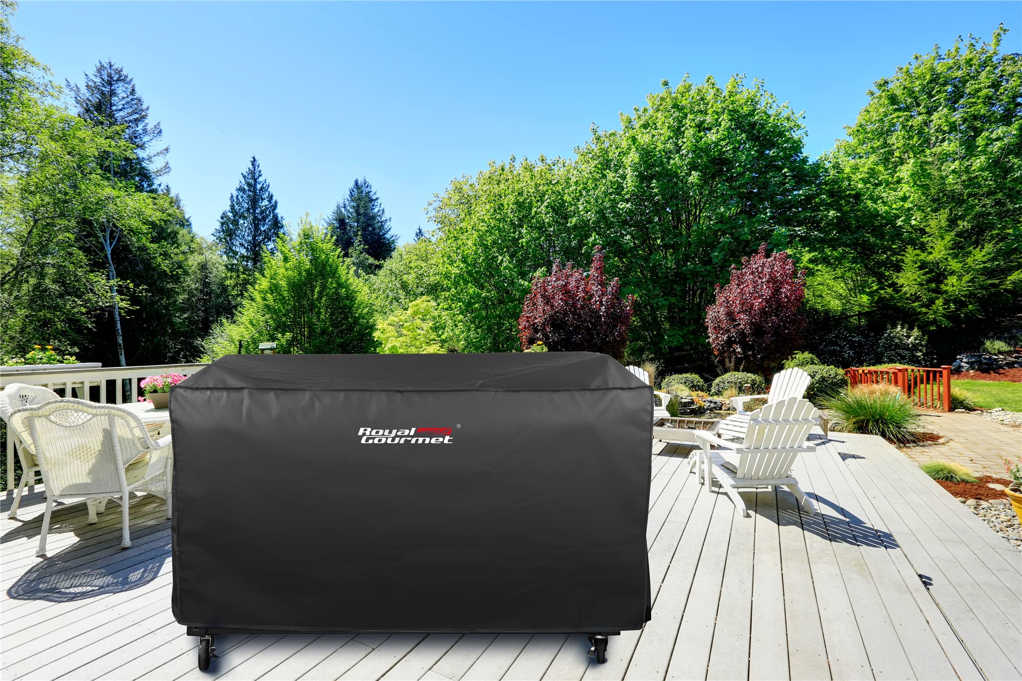 Royal Gourmet CR6008 cover-easy-clean offers quick maintenance after grilling.
