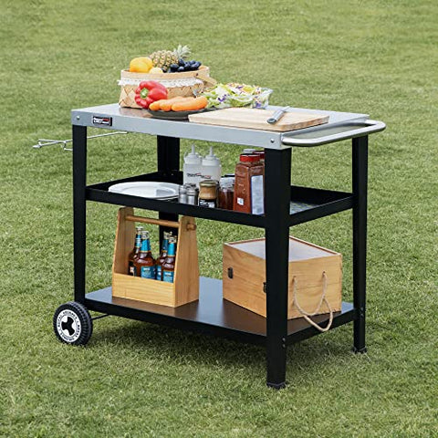 Royal Gourmet PC3404S durable steel frame offers stability.