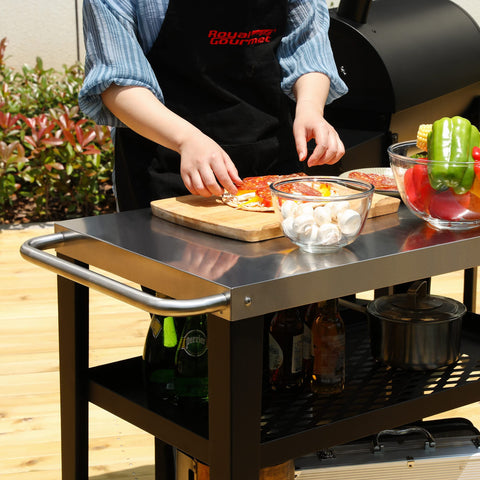 Royal Gourmet PC3404S outdoor kitchen setup enhances barbecue prep.