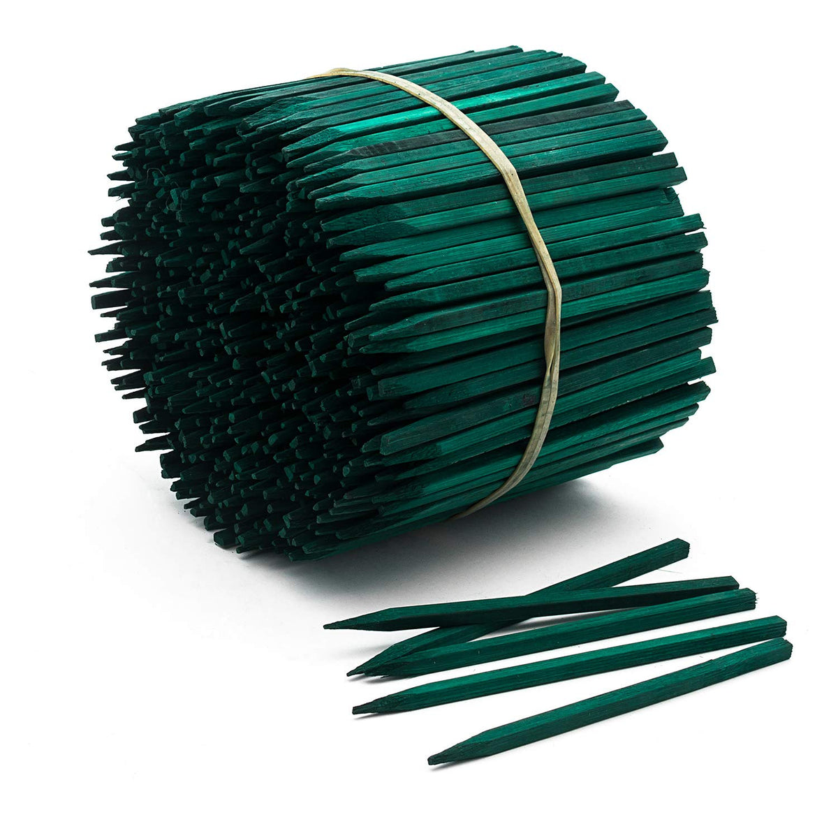 Royal Imports 4-inch green wood floral picks for sturdy arrangements.