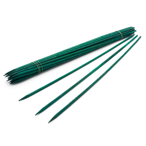 Royal Imports green wood plant stake 12-inch for sturdy garden support.