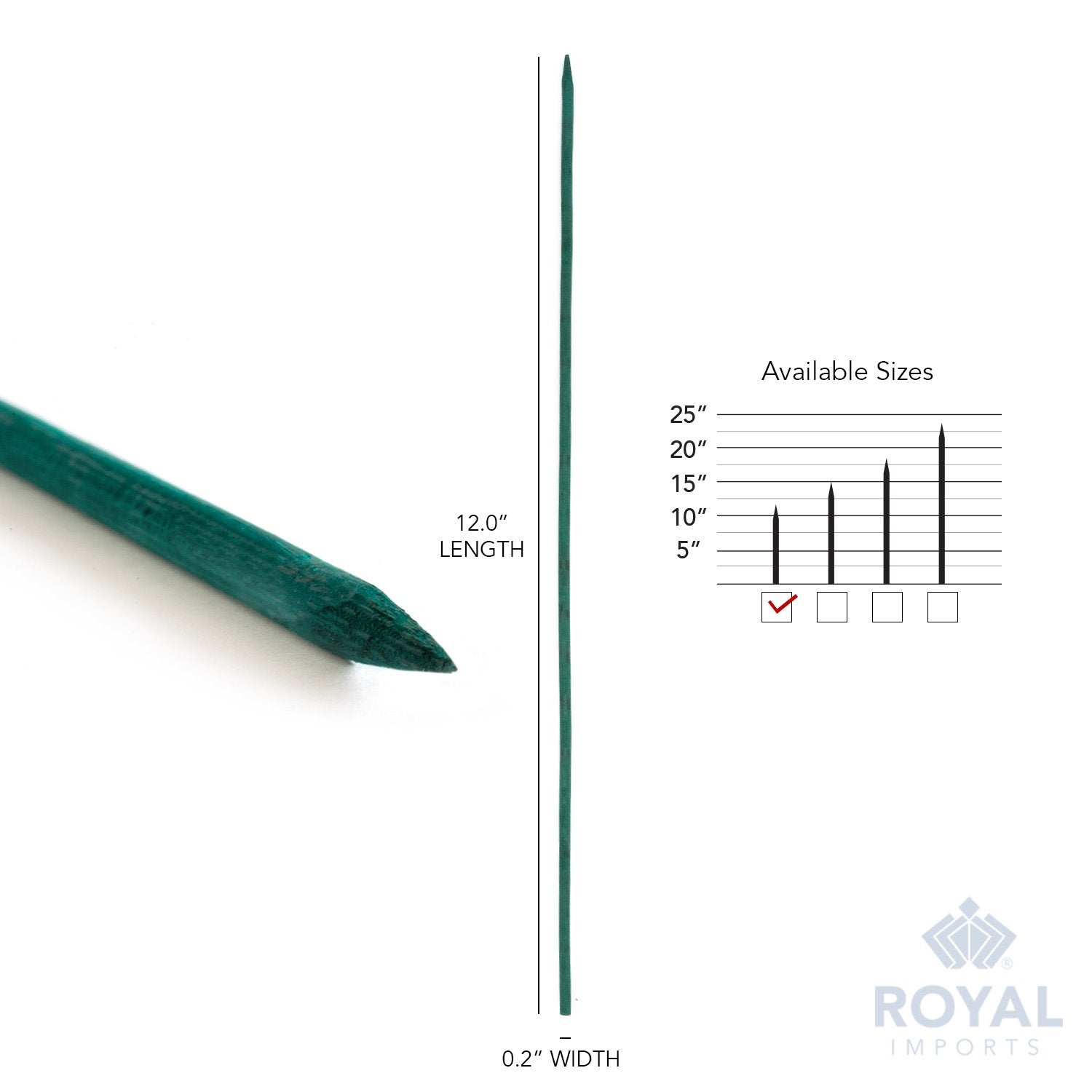 Royal Imports sticks suitable for wrapping bows or ornaments.