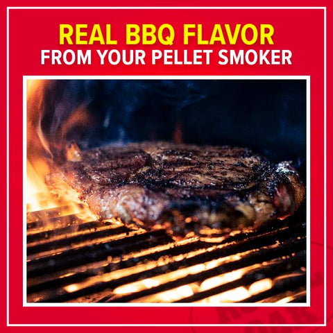 Royal Oak pellets create rich smoke for tender, flavorful results