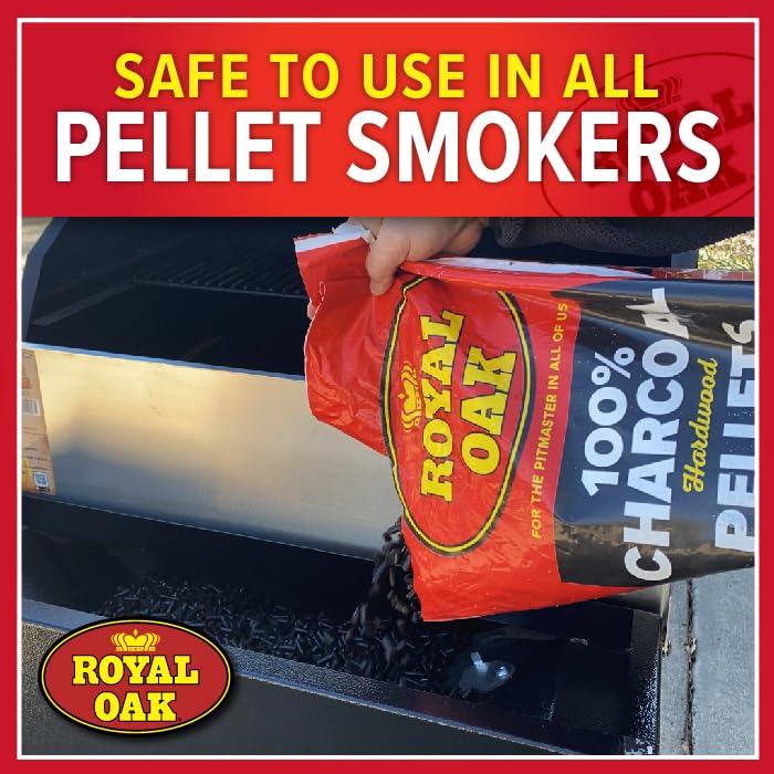 Royal Oak pellets resist moisture for consistent feeding and fewer clogs