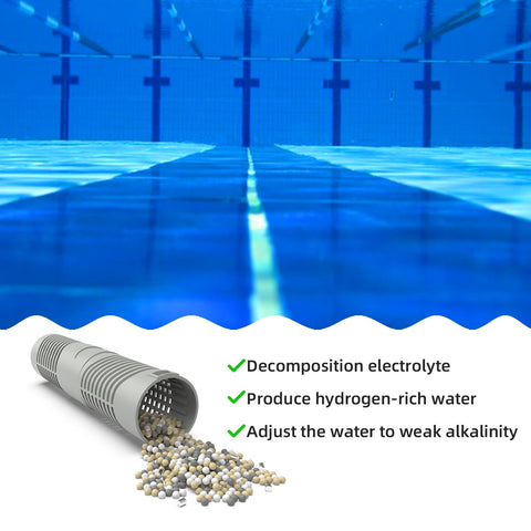 ROYOR premium materials mineral cartridge offers durable filtration for hot tubs.