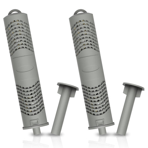 ROYOR spa mineral stick filtration highlights clear water and balanced spa chemistry.