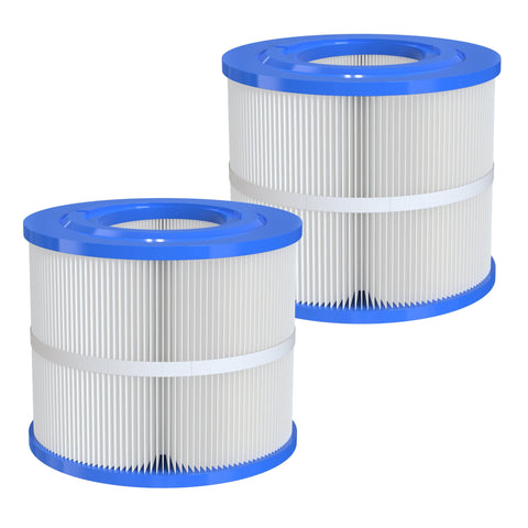 ROYOR Wellspring filter with dimensions label confirms exact size for mounting.