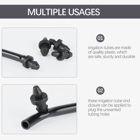 ROZESAZZ UV-resistant end plug designed for long outdoor exposure.