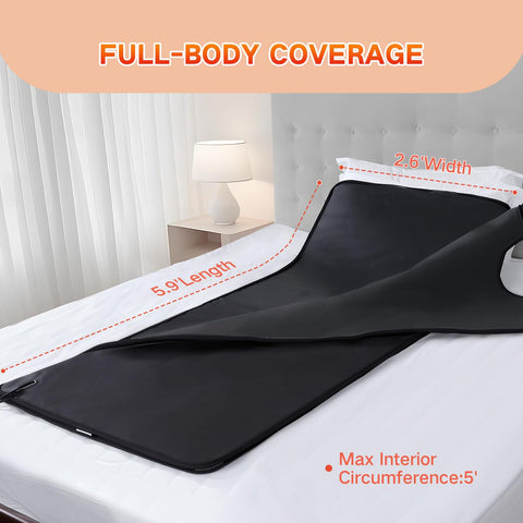 RRGFB infrared sauna blanket Oxford fabric resists moisture and odors