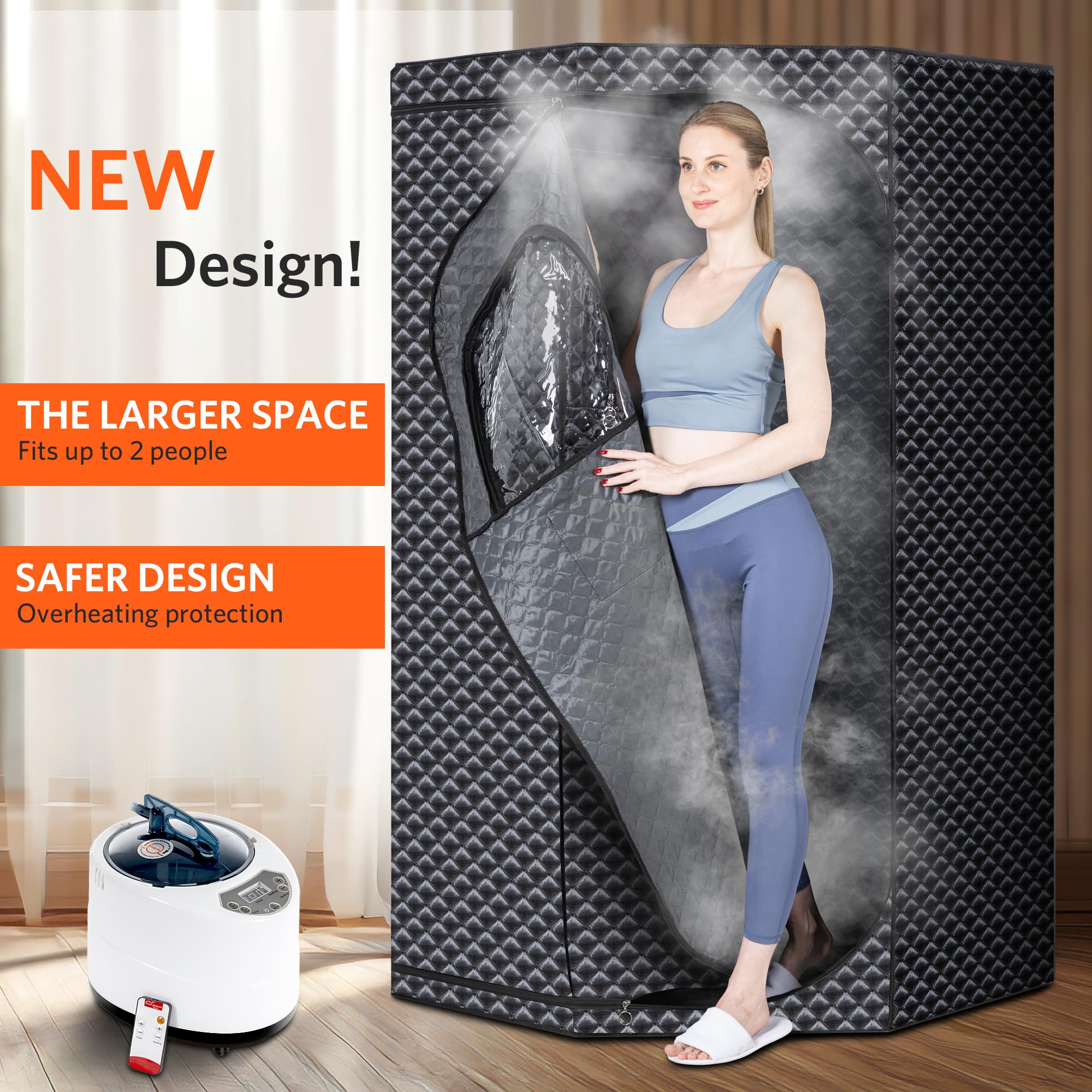 RRGFB Sauna Box waterproof materials for durability and safety