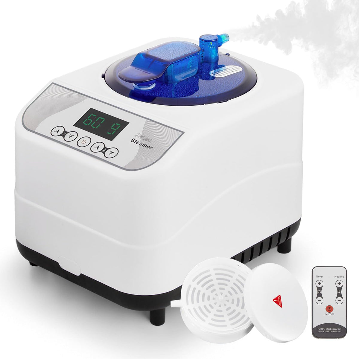 RRGFB sauna steamer machine front view for home spa use